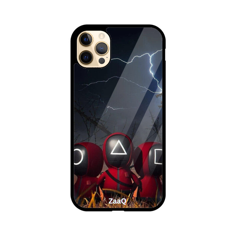 ZaaQ Premium Glass Mobile Case - Unique "No Copy" Themed Back Case