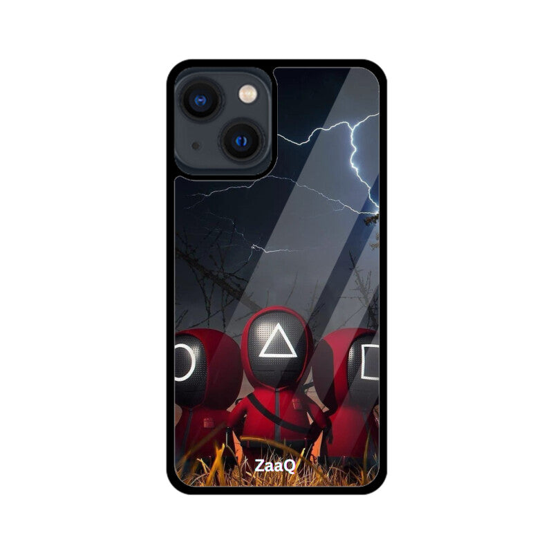 ZaaQ Premium Glass Mobile Case - Unique "No Copy" Themed Back Case - noQMall