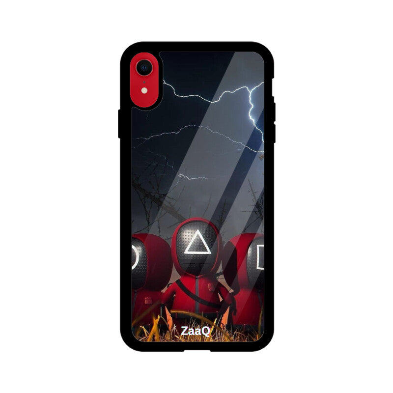 ZaaQ Premium Glass Mobile Case - Unique "No Copy" Themed Back Case