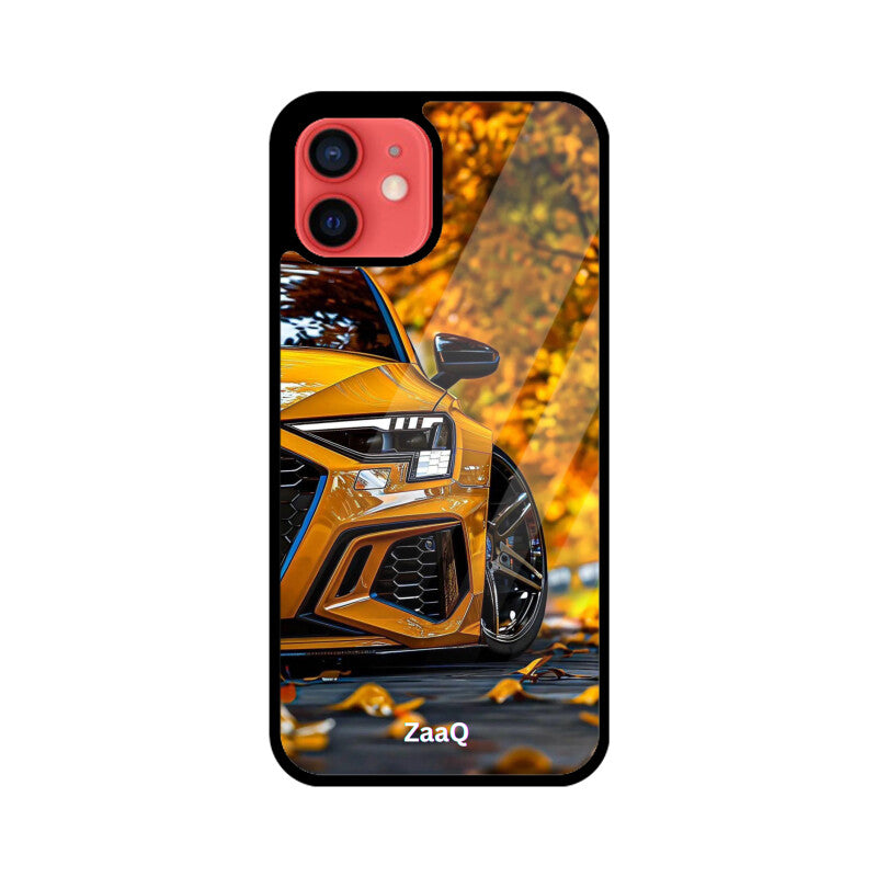 ZaaQ Premium Glass Phone Case - Race Car Theme for Speed & Style - noQMall