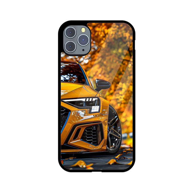 ZaaQ Premium Glass Phone Case - Race Car Theme for Speed & Style