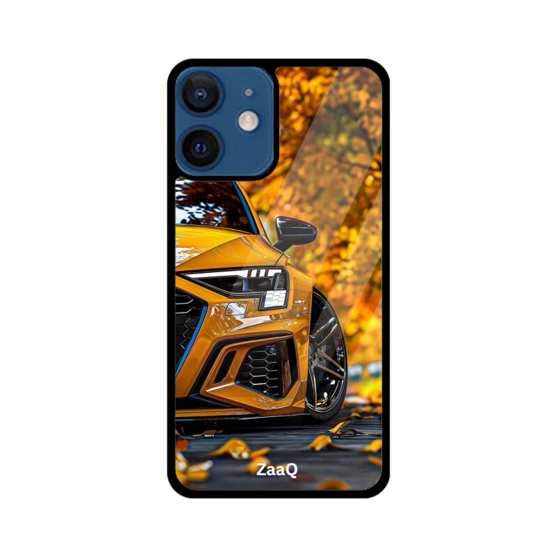 ZaaQ Premium Glass Phone Case - Race Car Theme for Speed & Style