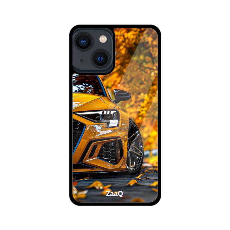 ZaaQ Premium Glass Phone Case - Race Car Theme for Speed & Style