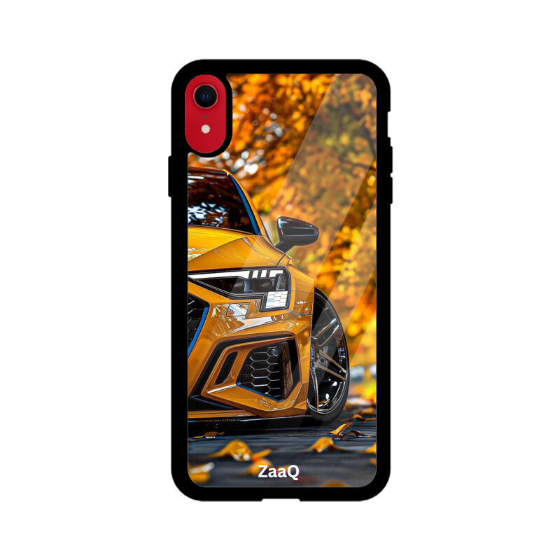 ZaaQ Premium Glass Phone Case - Race Car Theme for Speed & Style