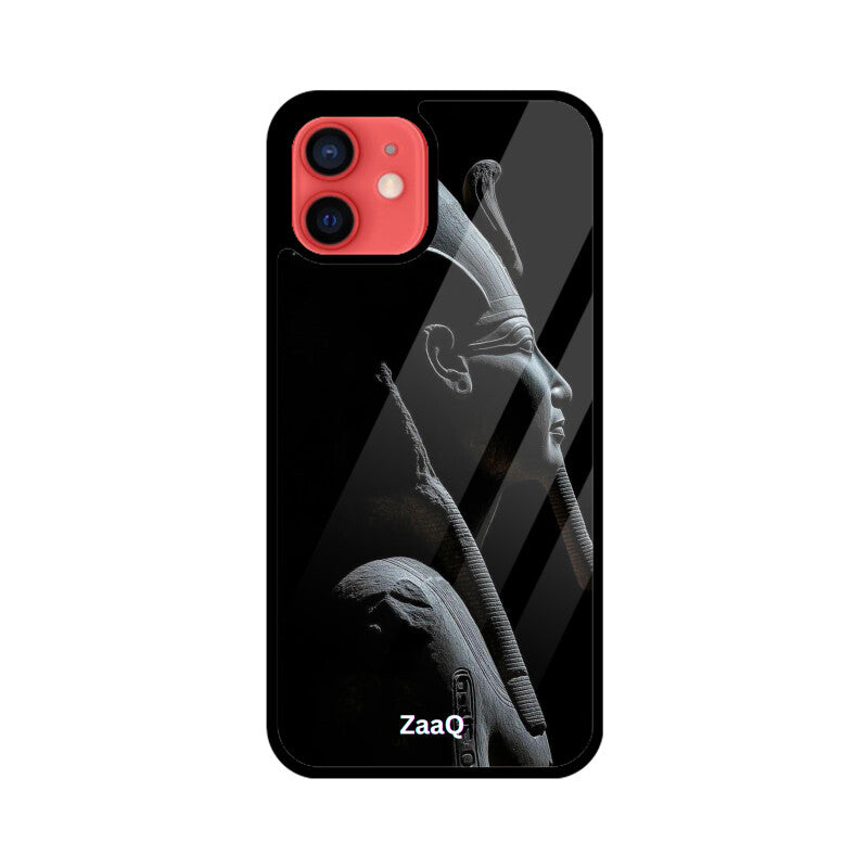 ZaaQ Premium Glass Back Case - Egypt Theme, Stylish & Protective