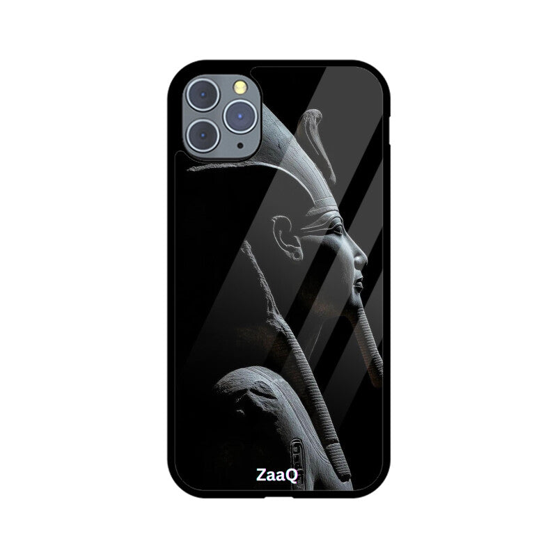 ZaaQ Premium Glass Back Case - Egypt Theme, Stylish & Protective - noQMall