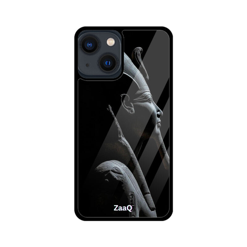 ZaaQ Premium Glass Back Case - Egypt Theme, Stylish & Protective