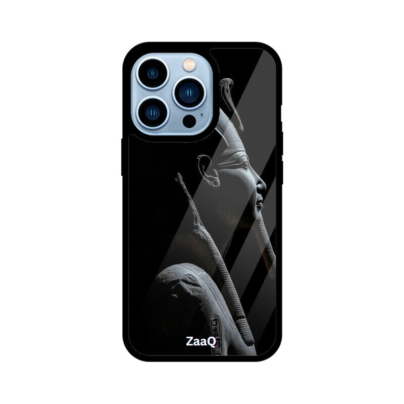 ZaaQ Premium Glass Back Case - Egypt Theme, Stylish & Protective - noQMall