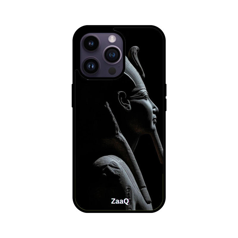 ZaaQ Premium Glass Back Case - Egypt Theme, Stylish & Protective - noQMall