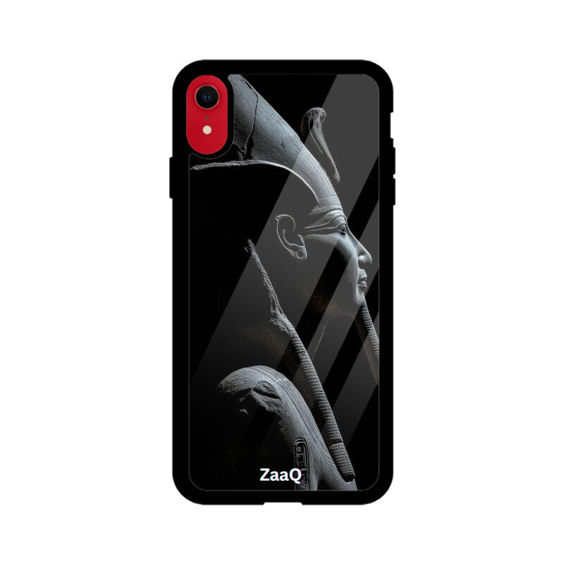 ZaaQ Premium Glass Back Case - Egypt Theme, Stylish & Protective - noQMall