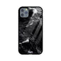 ZaaQ Premium Glass Back Case - Black Storm, Ultimate Protection & Style