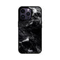 ZaaQ Premium Glass Back Case - Black Storm, Ultimate Protection & Style