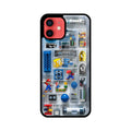 ZaaQ Premium Glass iPhone Case - Super Mario Design, Stylish & Protective - noQMall