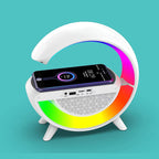 Wireless Charging LED Clock Lamp – The Ultimate Multifunction Desk Companion - noQMall