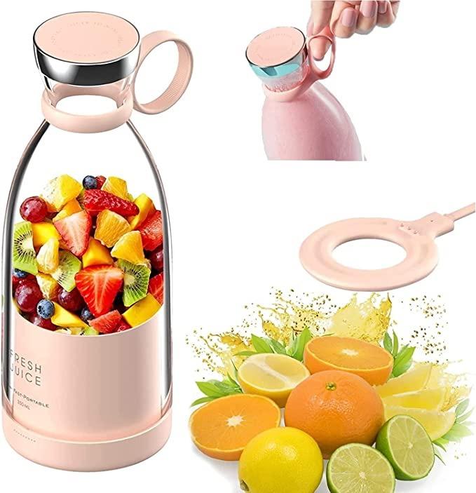 Fresh Juice Portable Blender 350ML – Smoothie & Shakes Mini Juicer