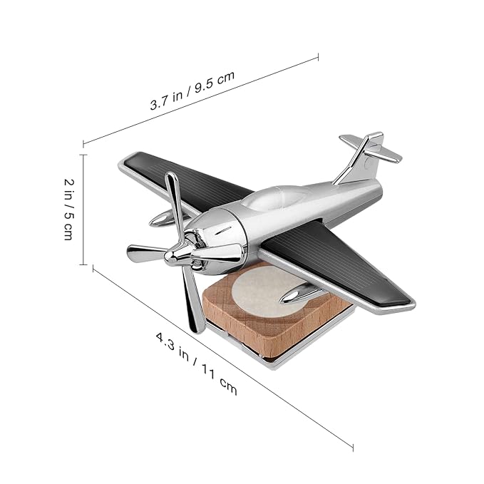 Look&Took Solar-Powered Mini Helicopter Car Desk Board 🌞🚁