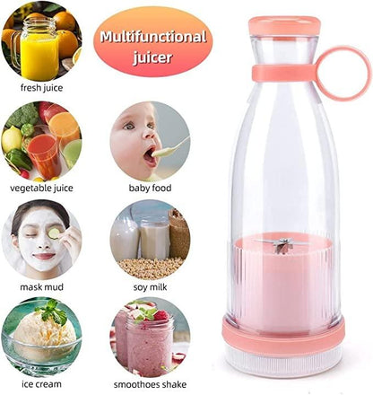 Fresh Juice Portable Blender 350ML – Smoothie & Shakes Mini Juicer